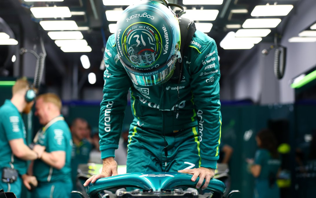 Alonso Quali Jeddah new helmet