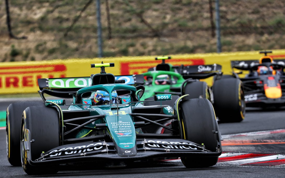 Alonso Hungary race