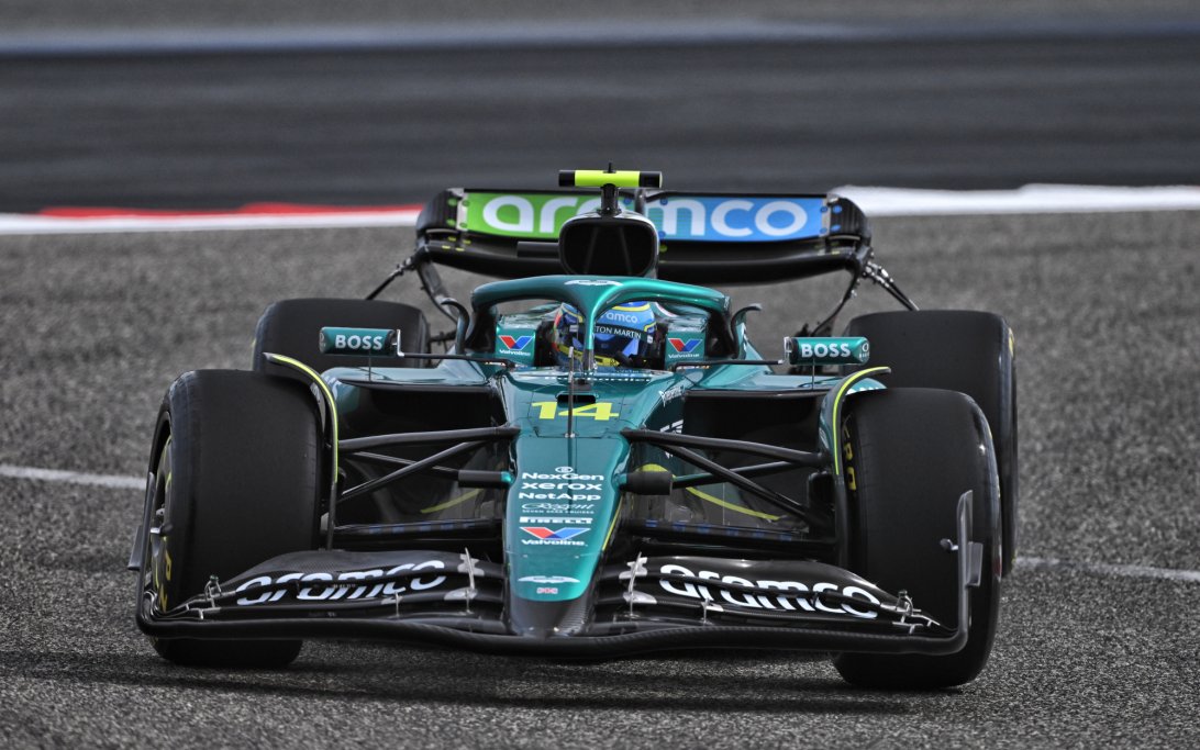 Alonso Bahrain testing