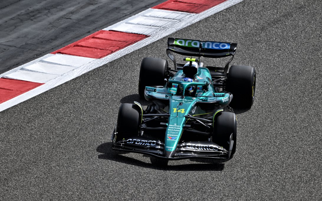 Alonso Bahrain test day 3