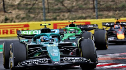 Alonso Hungary race
