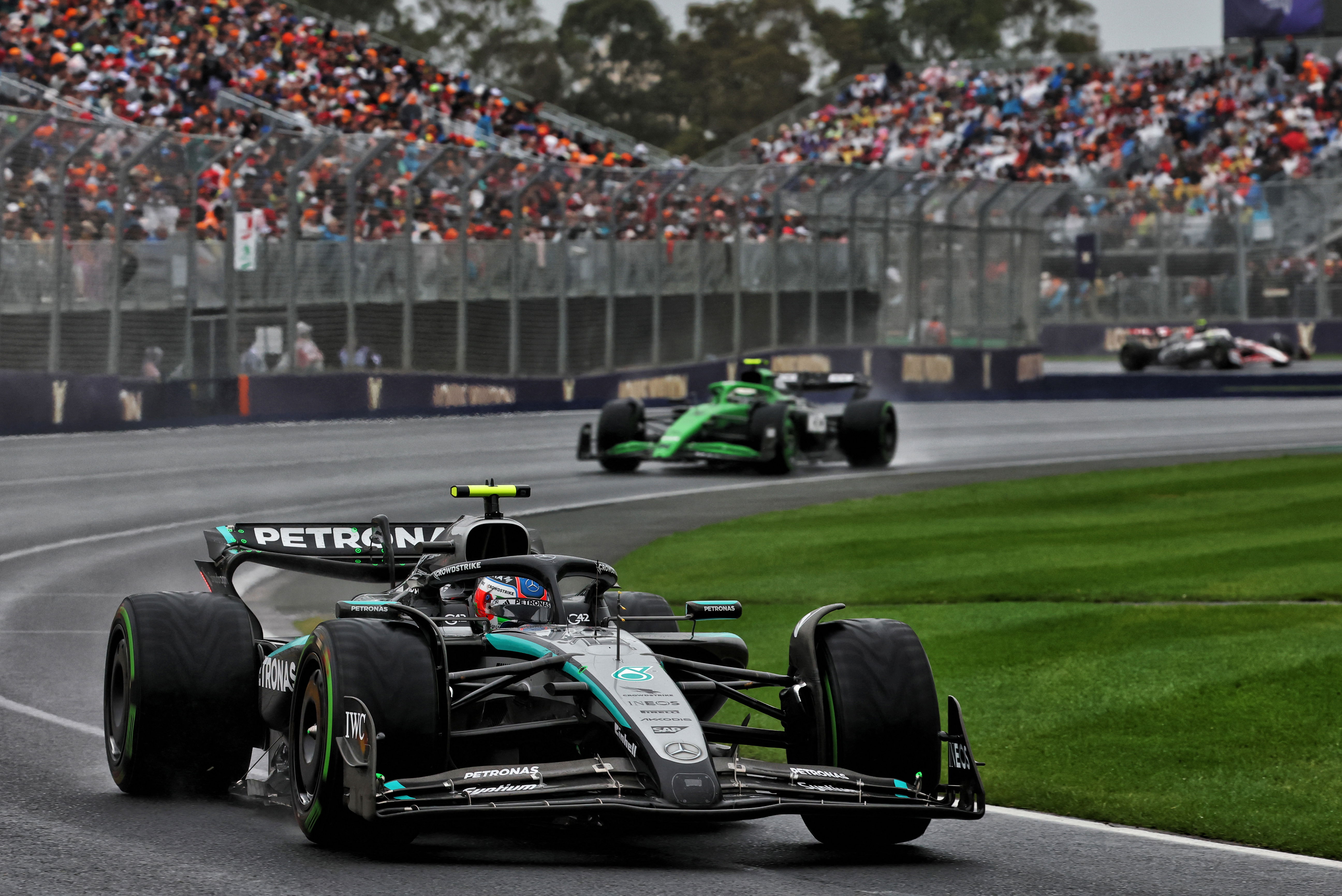 Antonelli Australia race wet