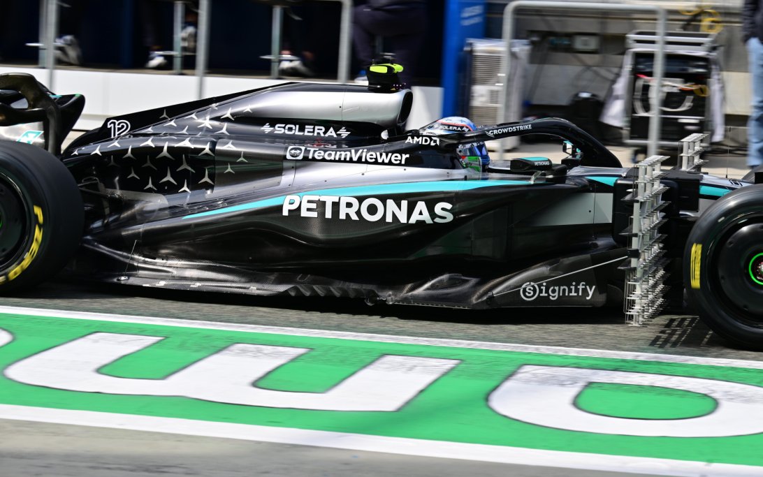 Antonelli Bahrain test