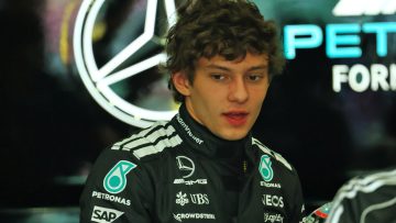 Kimi Antonelli perplexed by 'weird' Mercedes moment