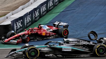 Antonelli Leclerc race Brazil