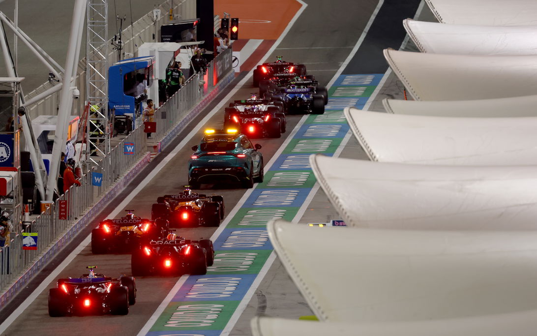 Bahrain pit lane