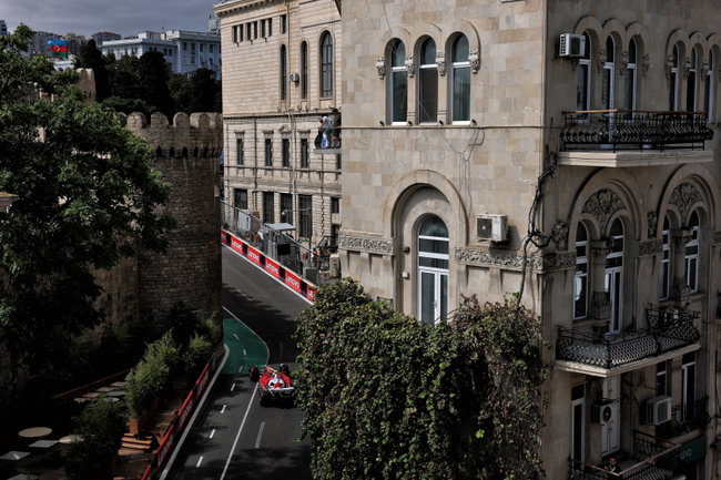 Motor Racing - Formula One World Championship - Azerbaijan Grand Prix - Qualifying Day - Baku, Azerbaijan