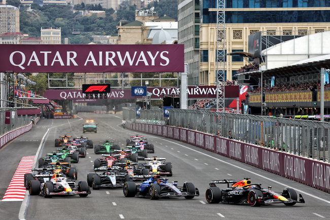 Motor Racing - Formula One World Championship - Azerbaijan Grand Prix - Race Day - Baku, Azerbaijan