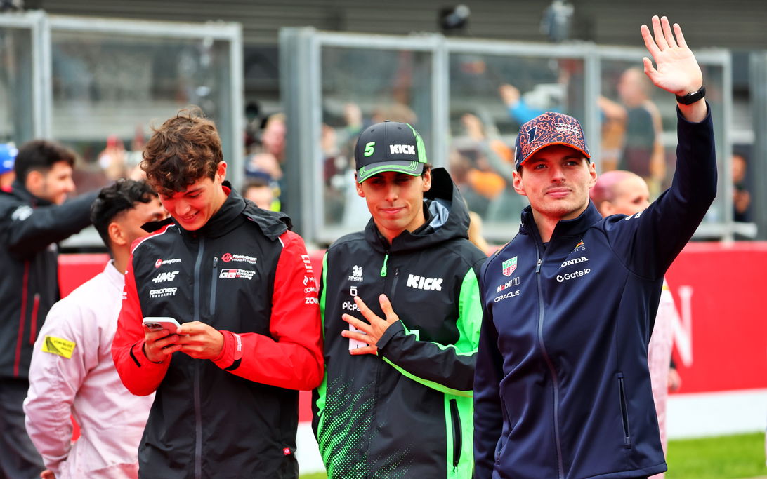 Bearman Verstappen Bortoleto