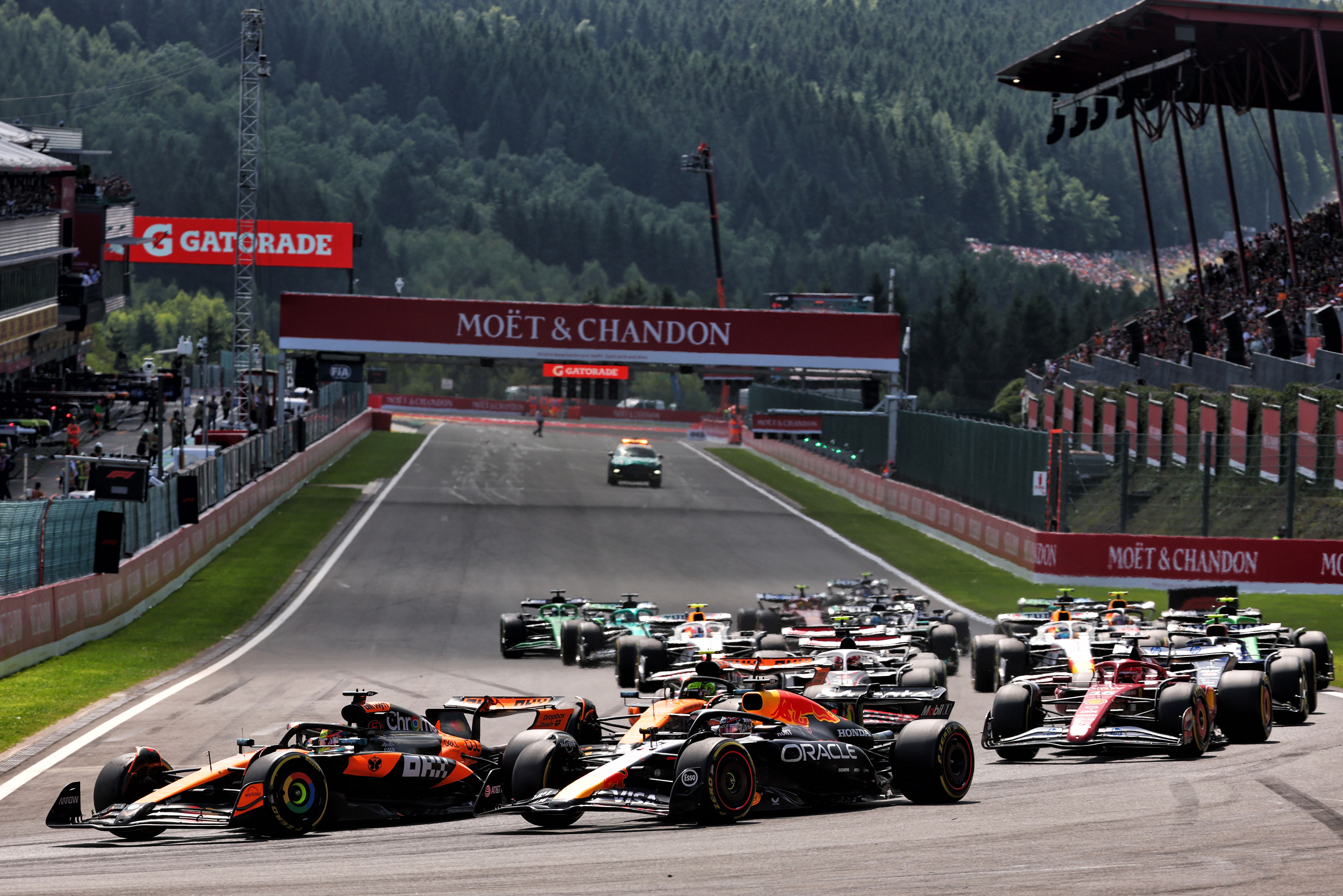 Belgian GP Sprint start