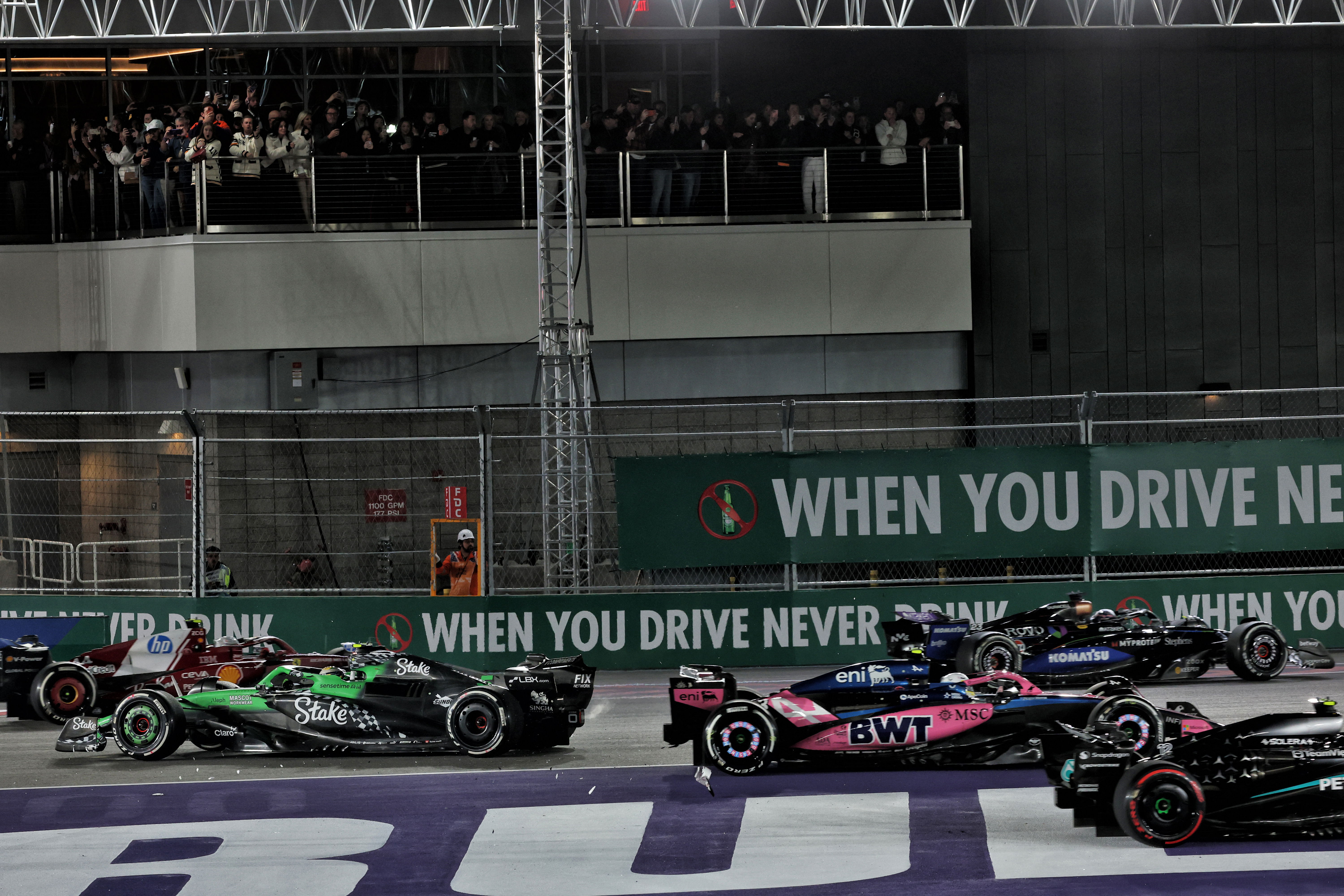 Bortoleto Las Vegas race