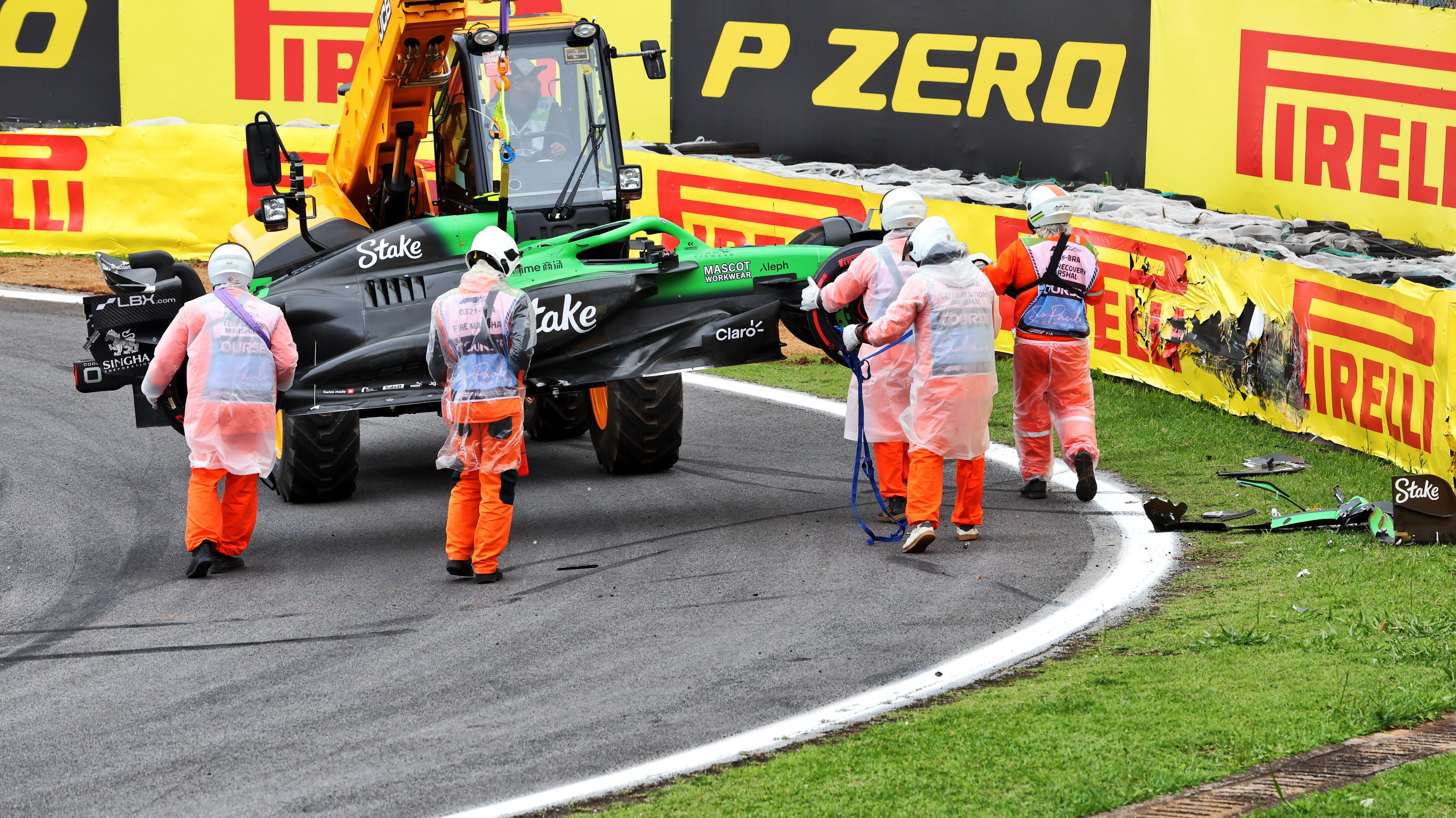 Bortoleto crash race Brazil