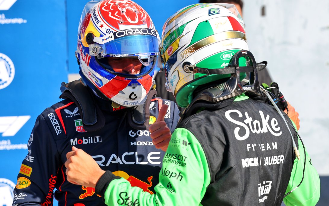 Bortoleto Verstappen Monza Quali