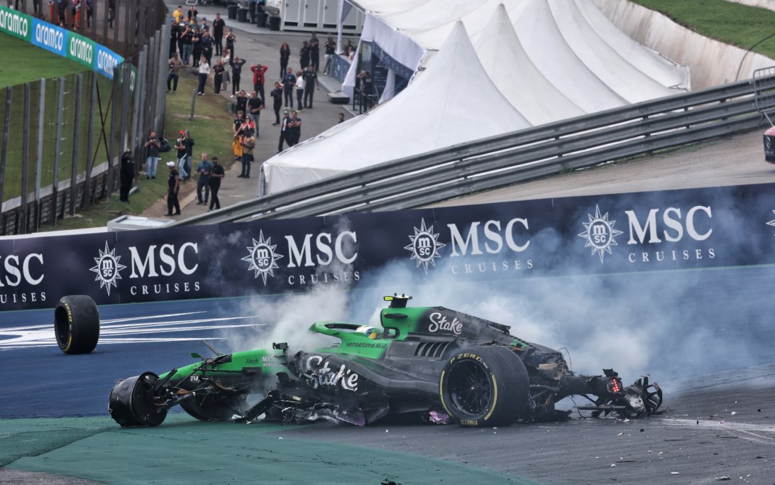 Bortoleto crash Brazil