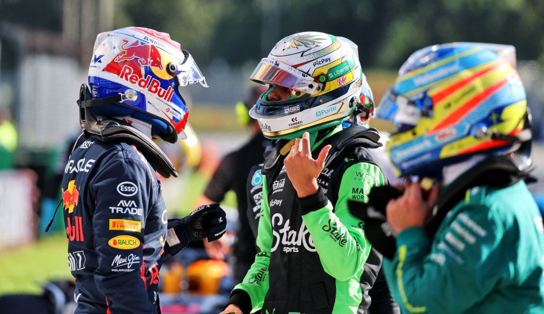 Bortoleto Verstappen Alonso Monza