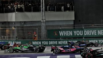 Gabriel Bortoleto facing post-race investigation after Lance Stroll collision