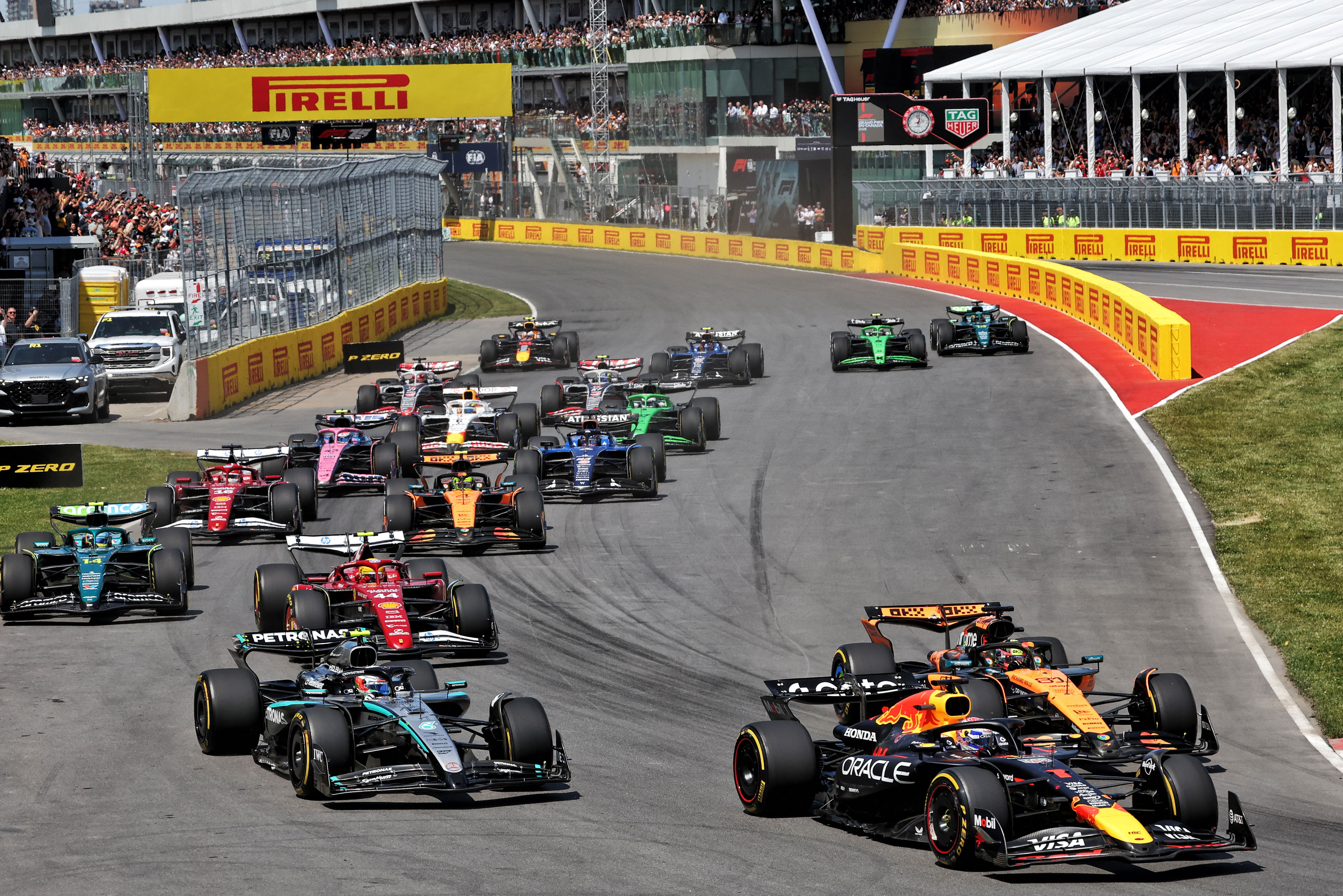Canadian GP start