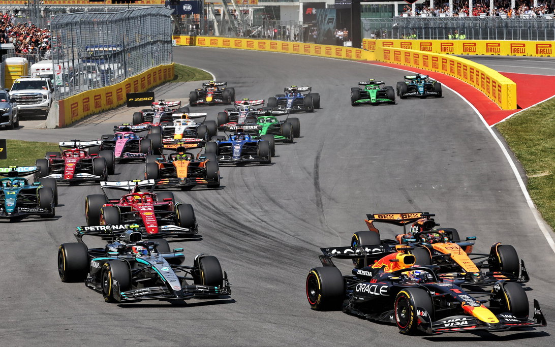 Canadian GP start