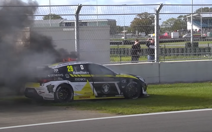 Car Fire Nic Hamilton