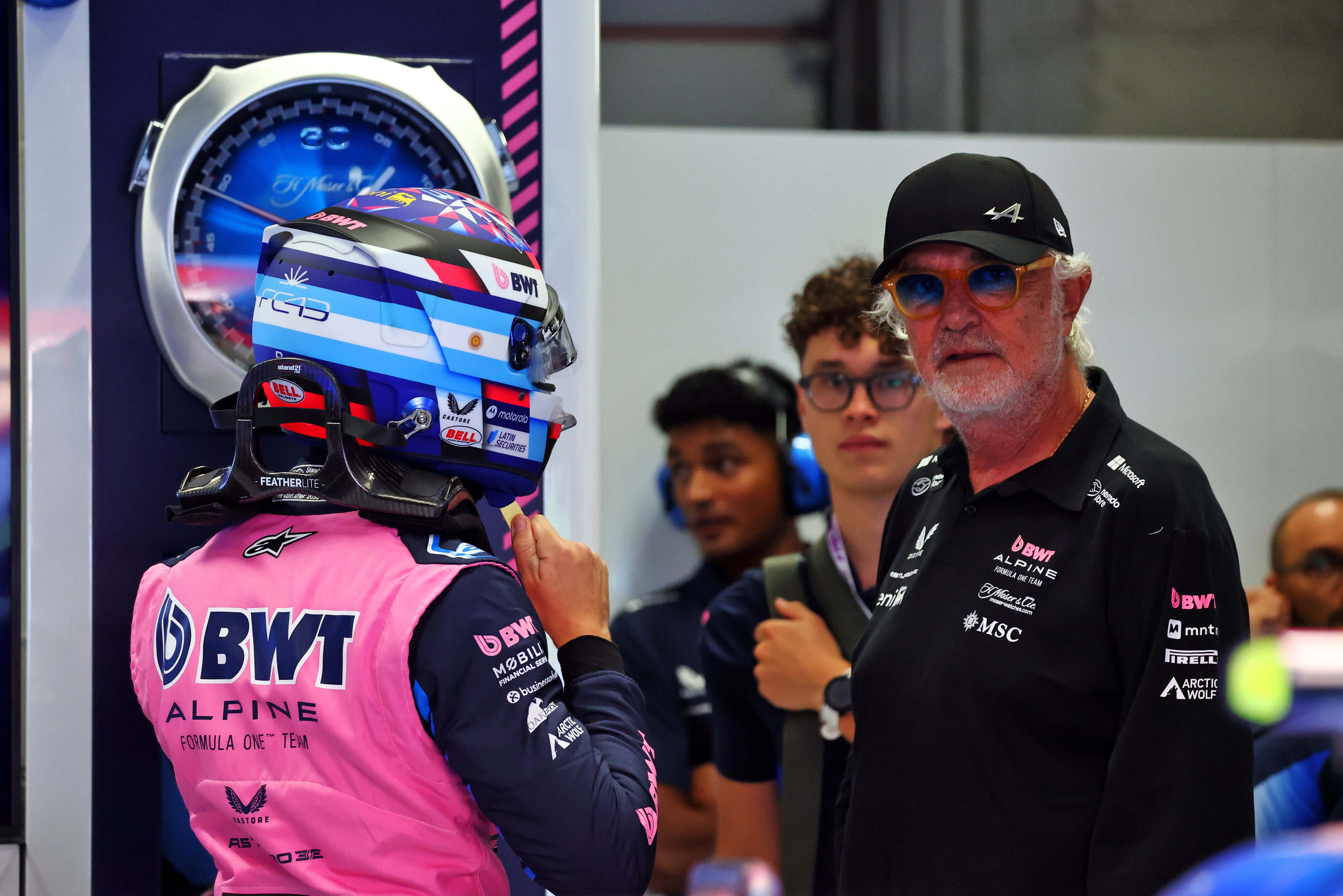 Colapinto Briatore Imola