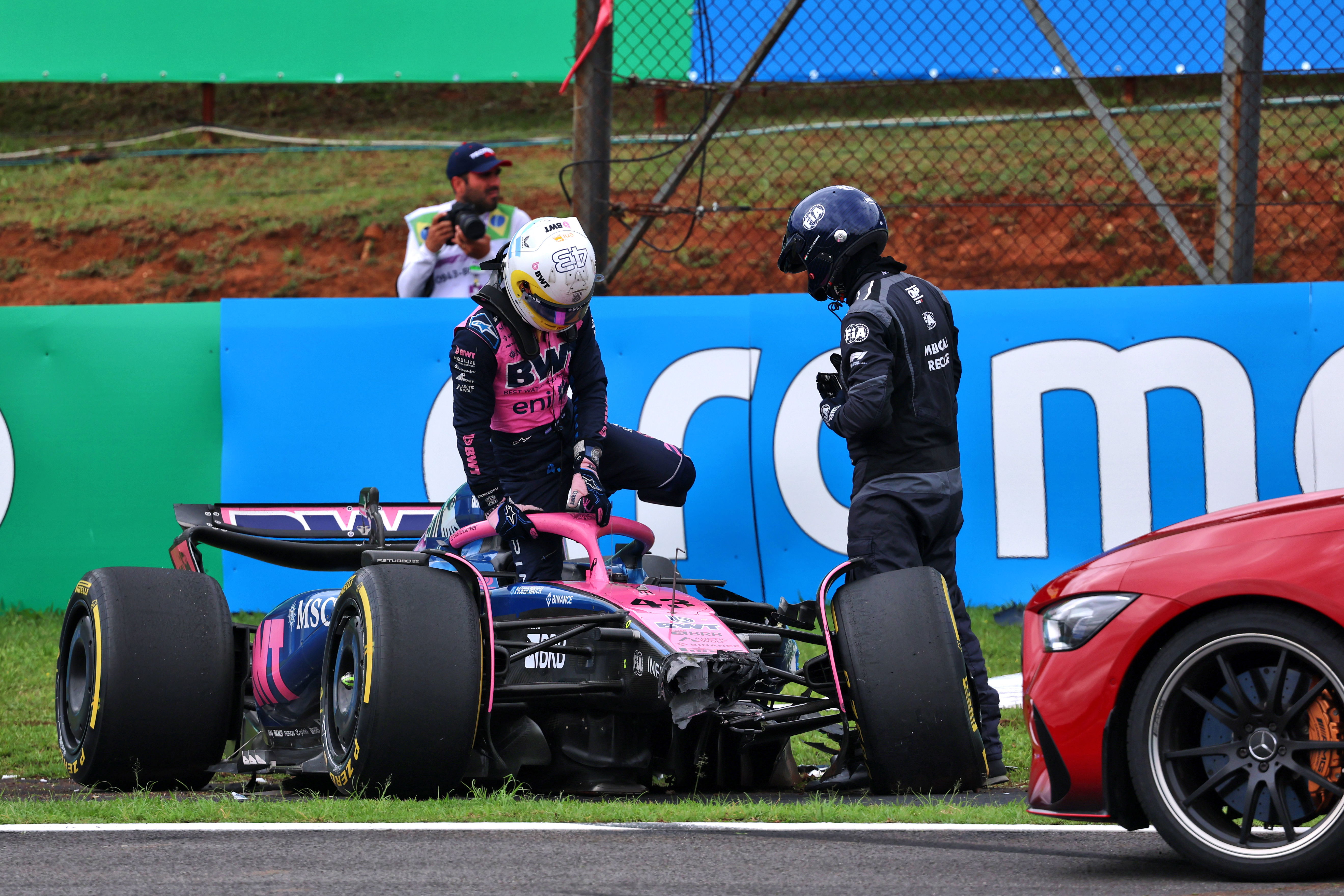 Colapinto crash Brazil