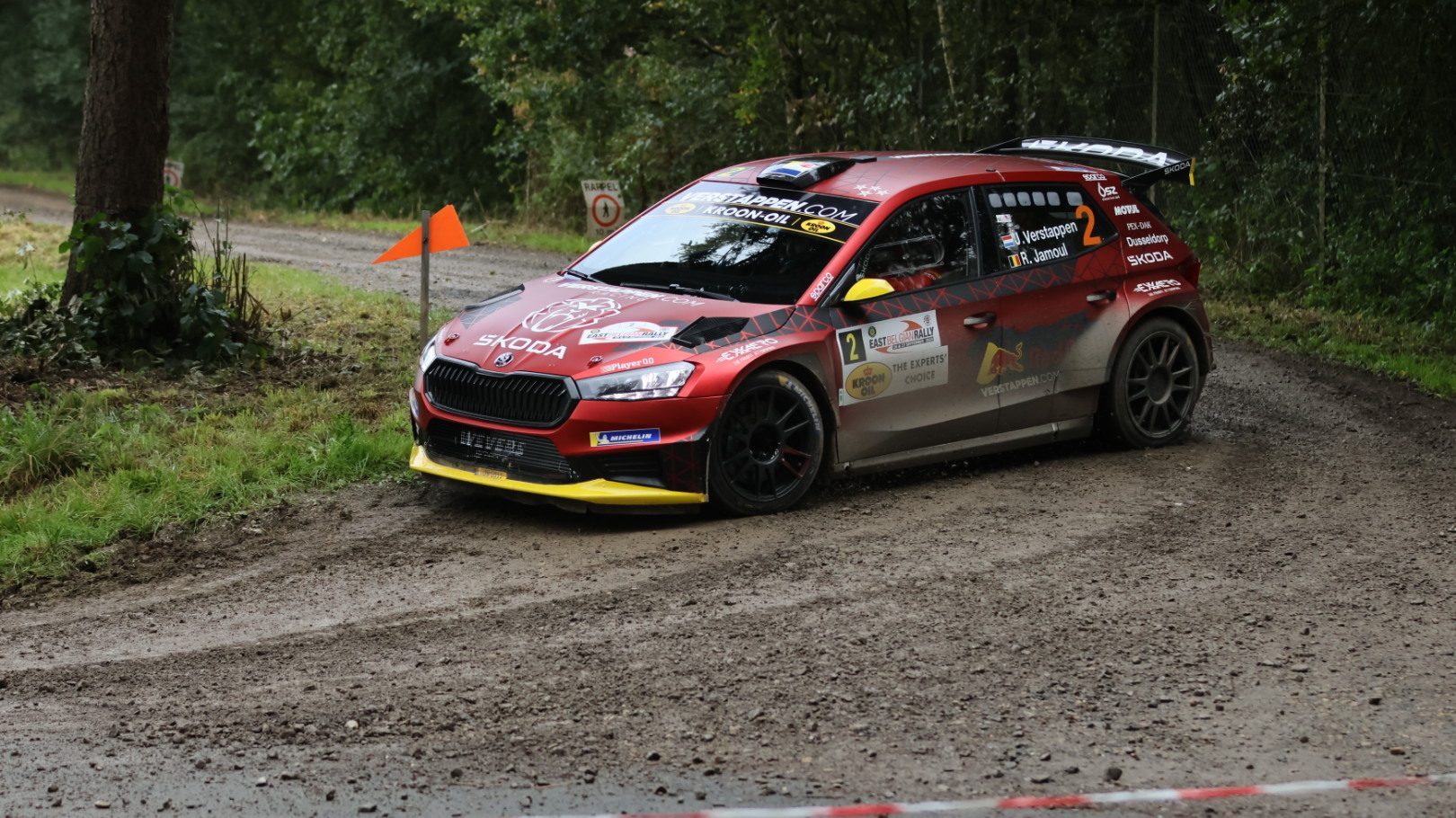 Verstappen east belgian rally
