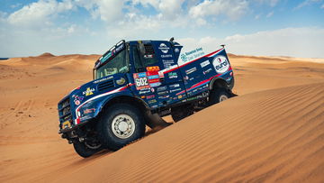 Ereplaats Van den Brink in gevaar na nieuw averij in Dakar Rally