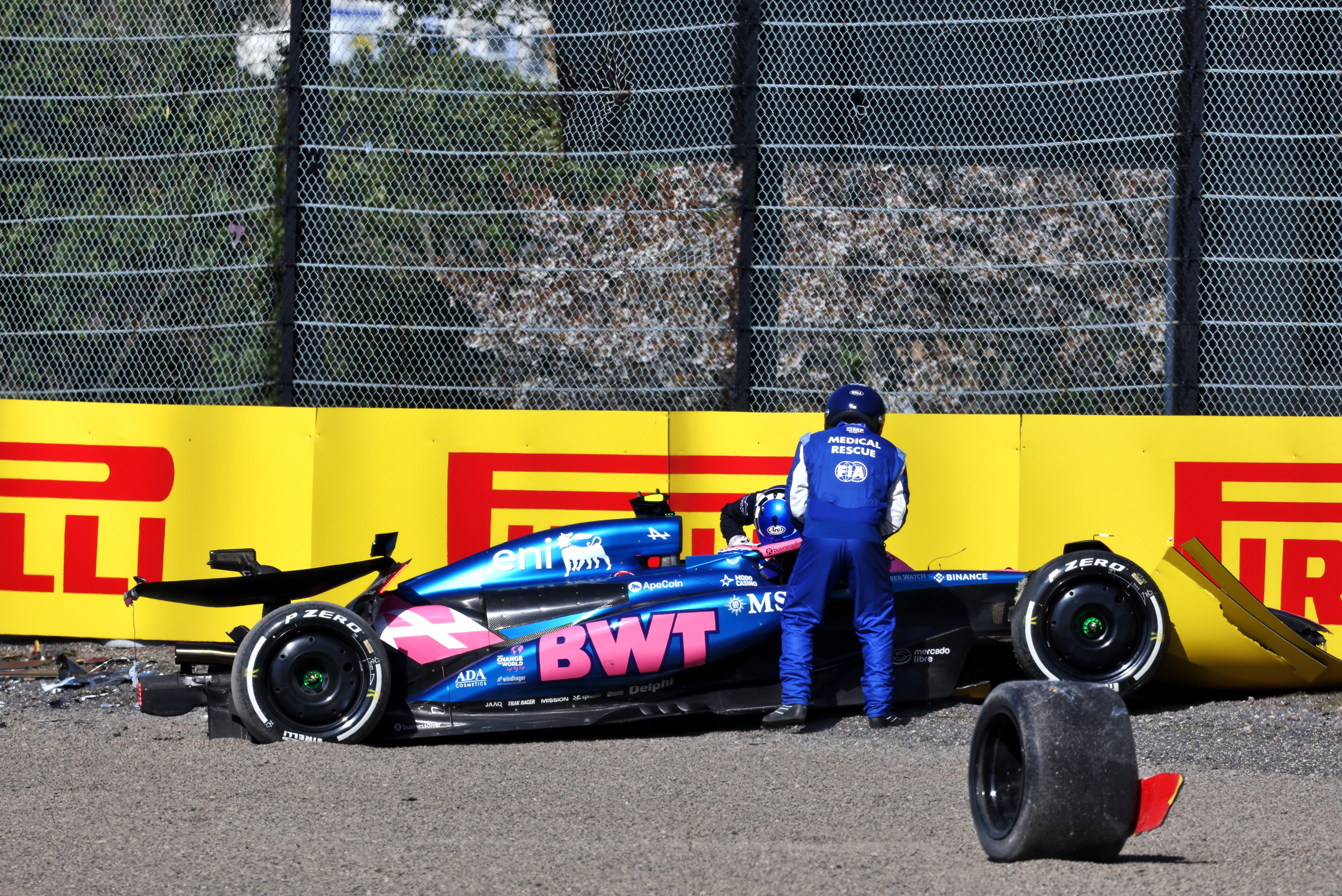 Doohan FP2 crash Japan