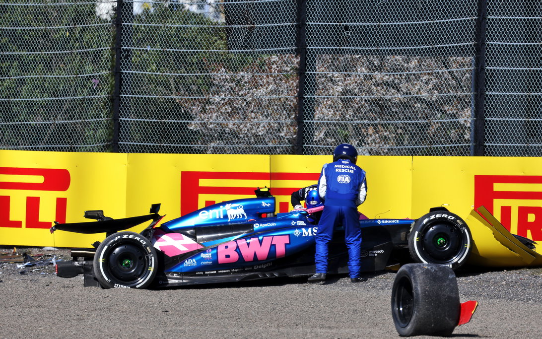 Doohan FP2 crash Japan