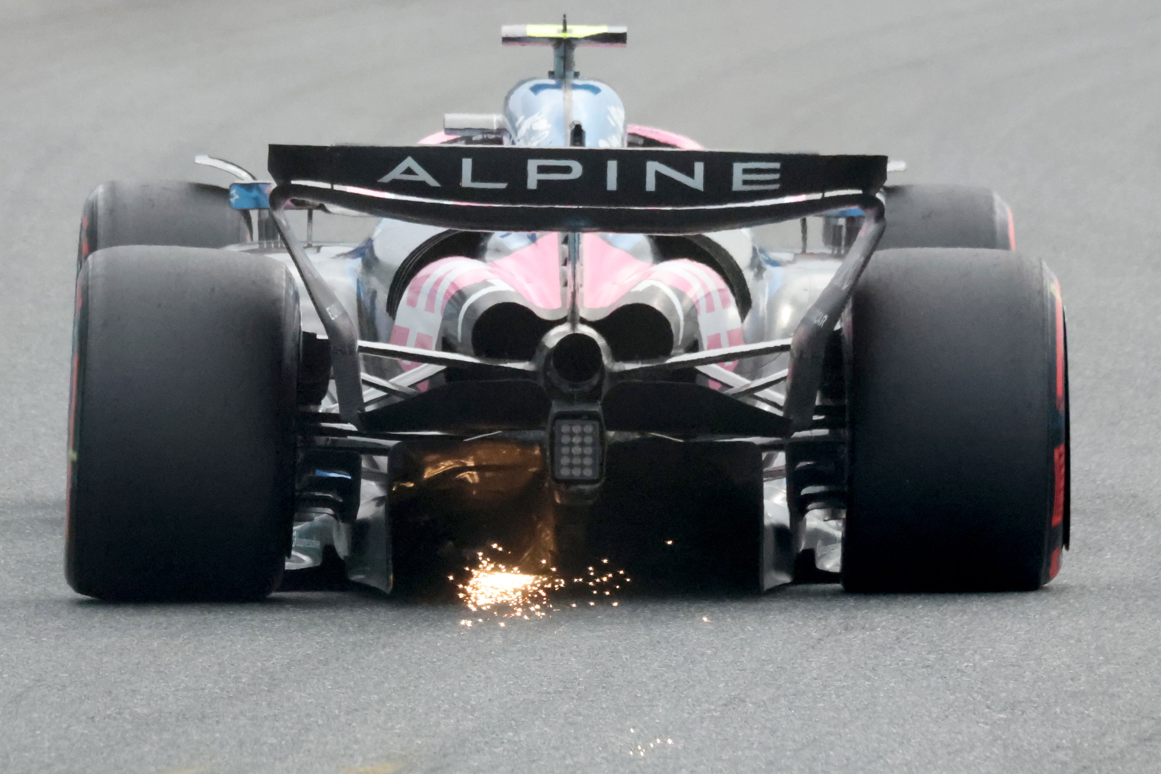 Doohan Alpine rear wing