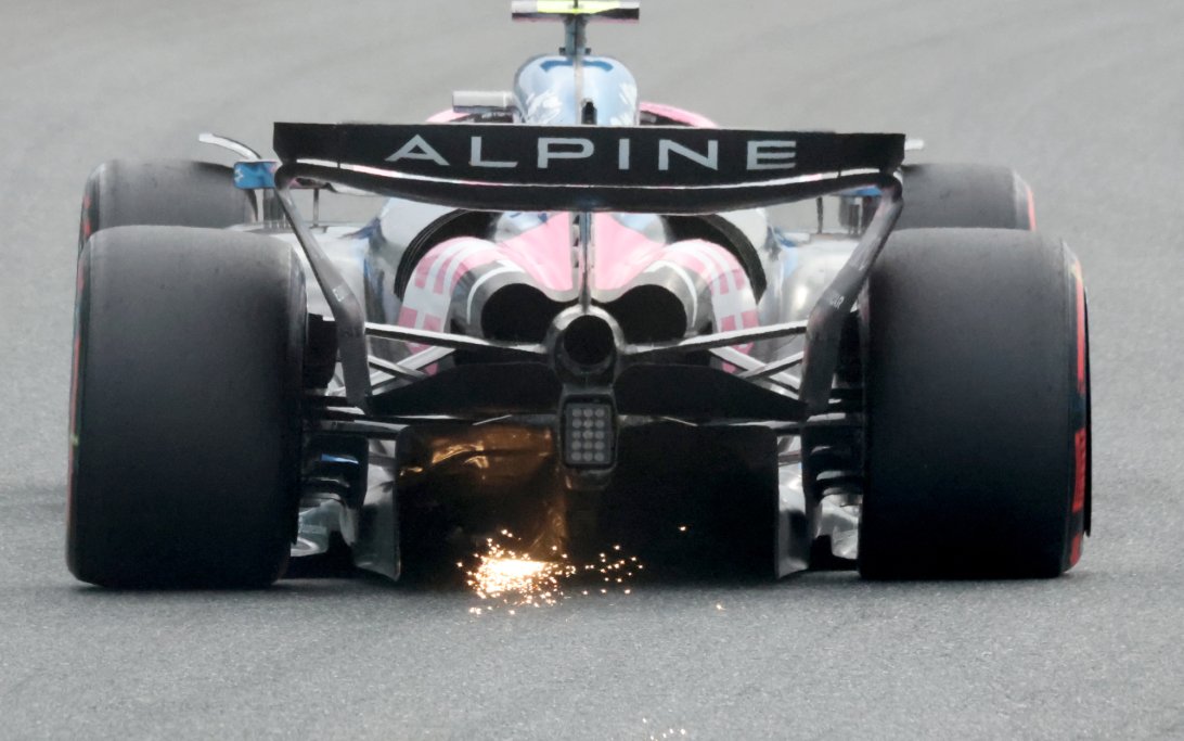 Doohan Alpine rear wing