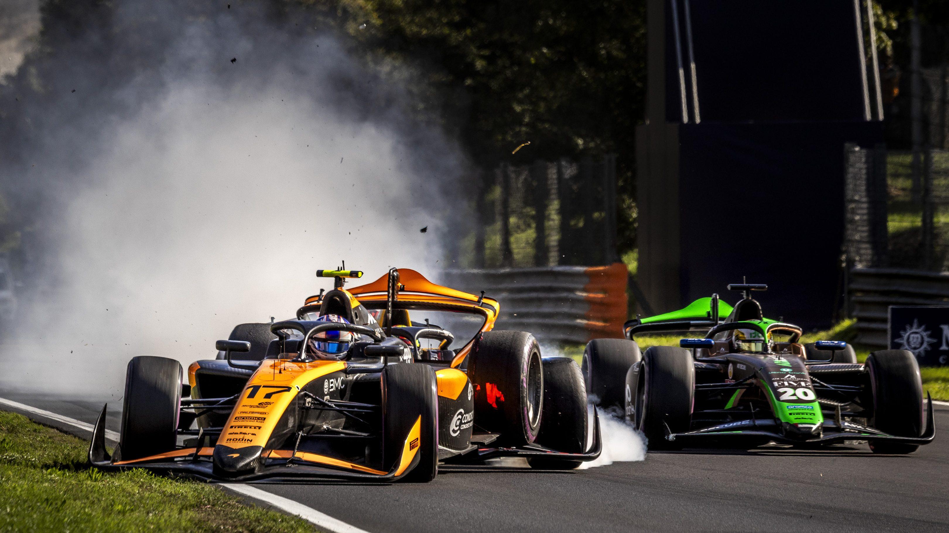 Dunne crash F2 Monza