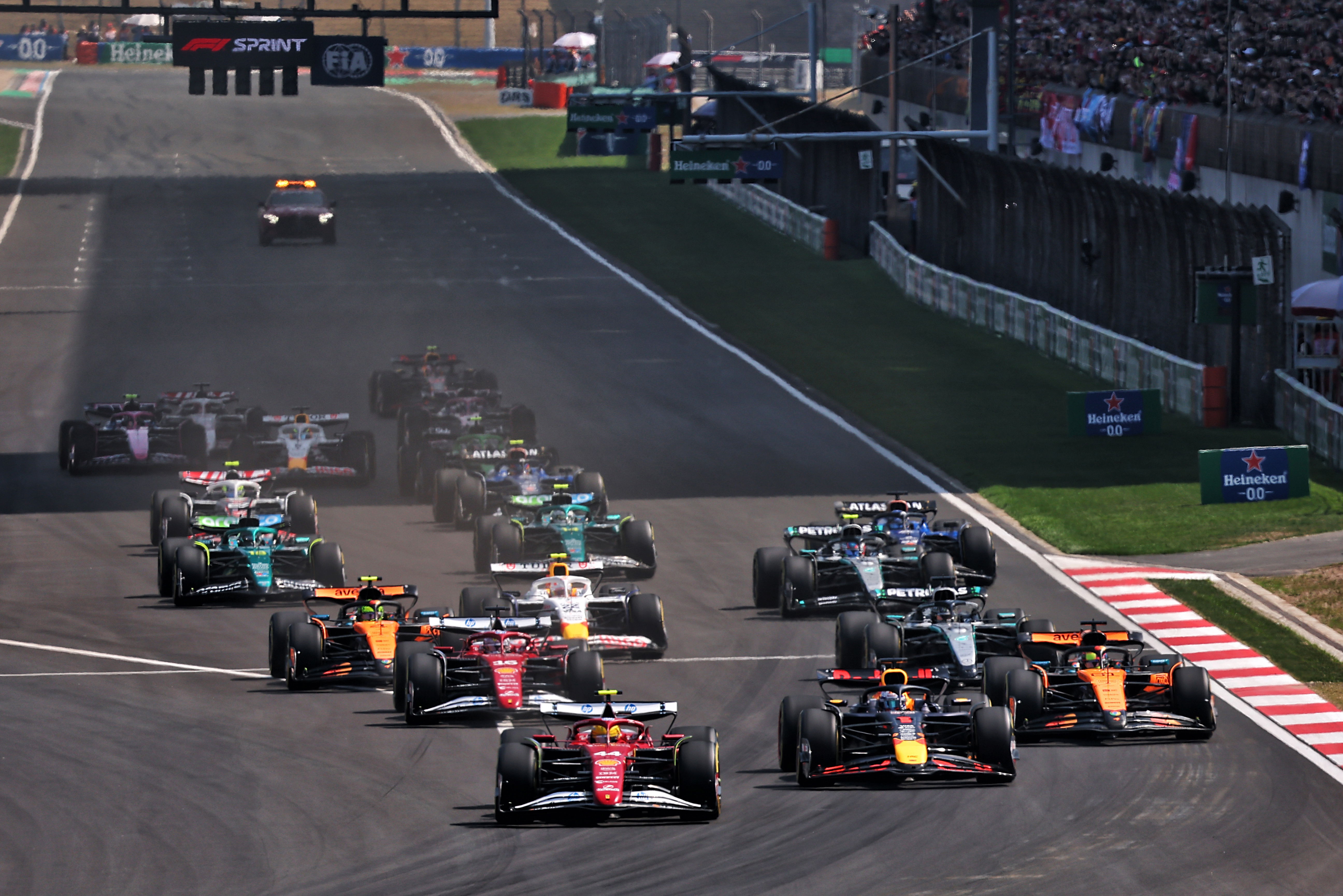 F1 China Sprint start