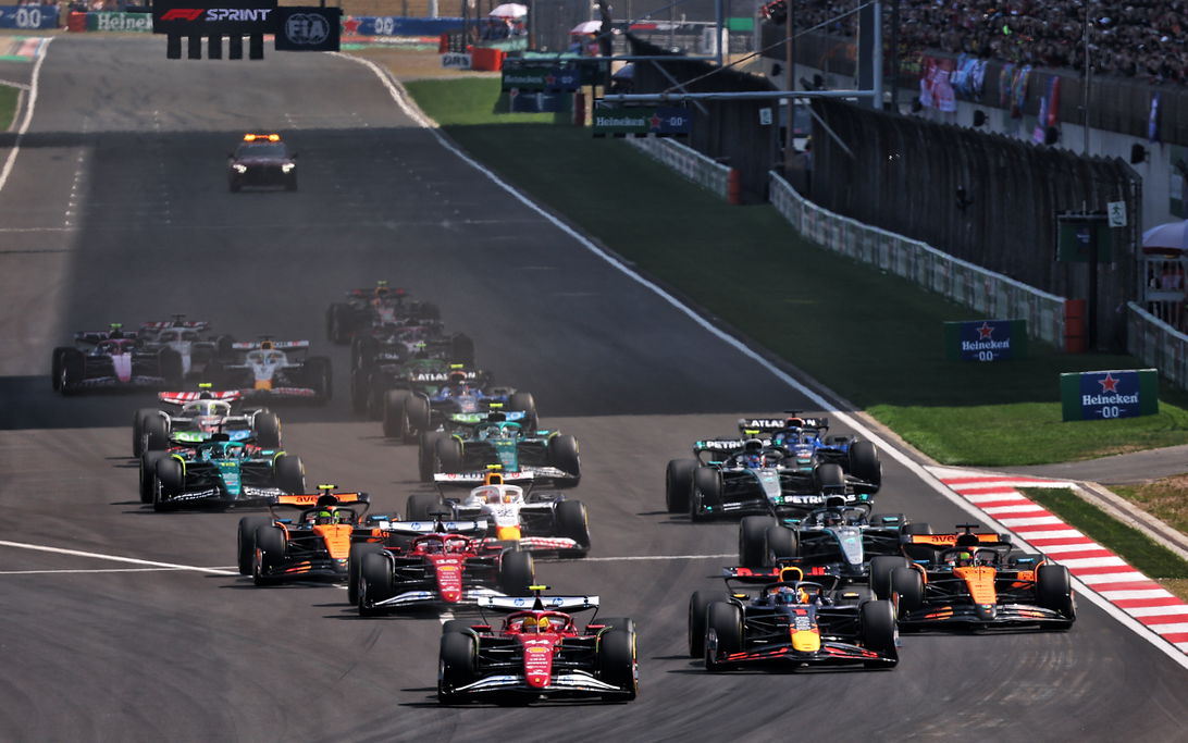 F1 China Sprint start