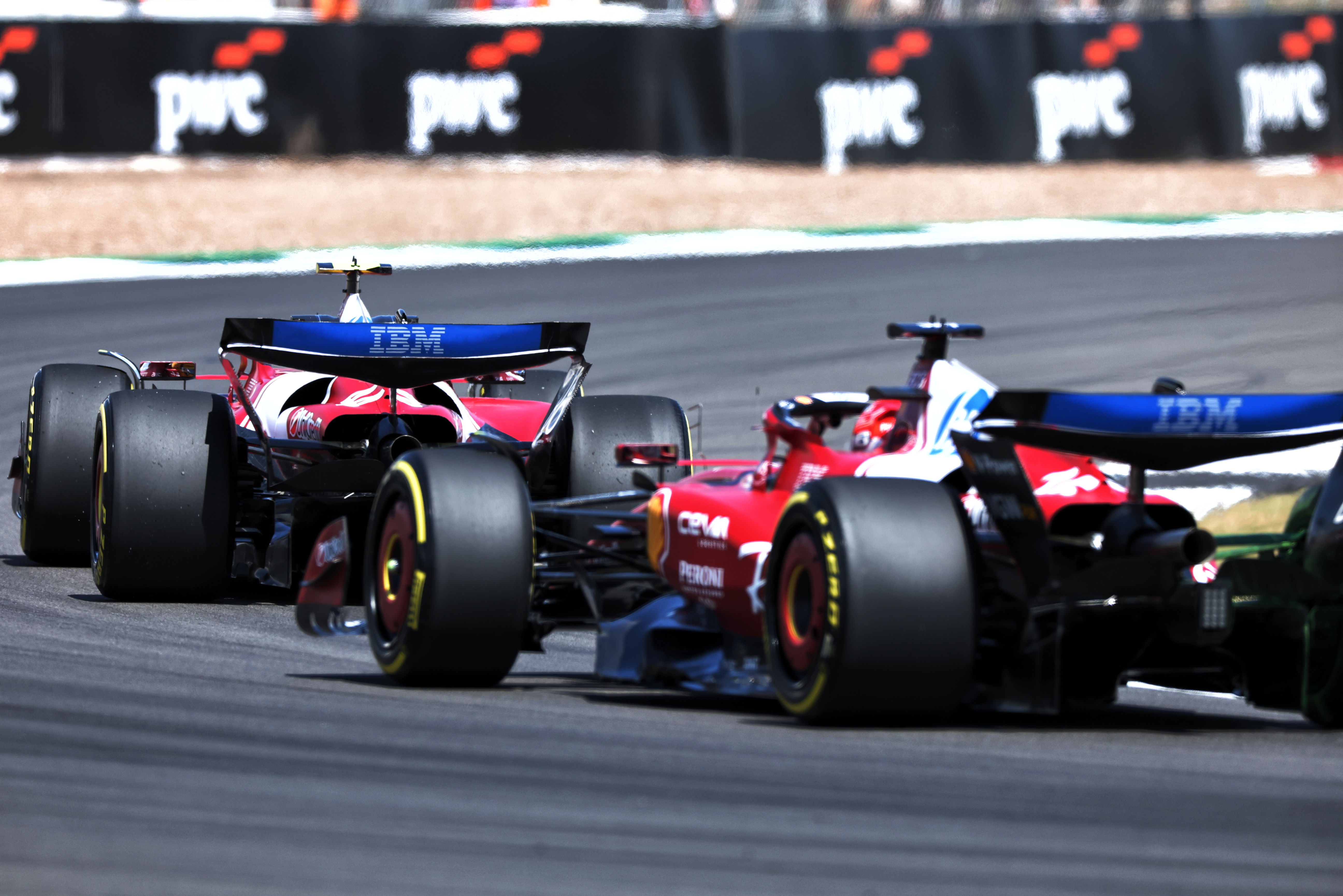 Ferrari Hamilton Leclerc