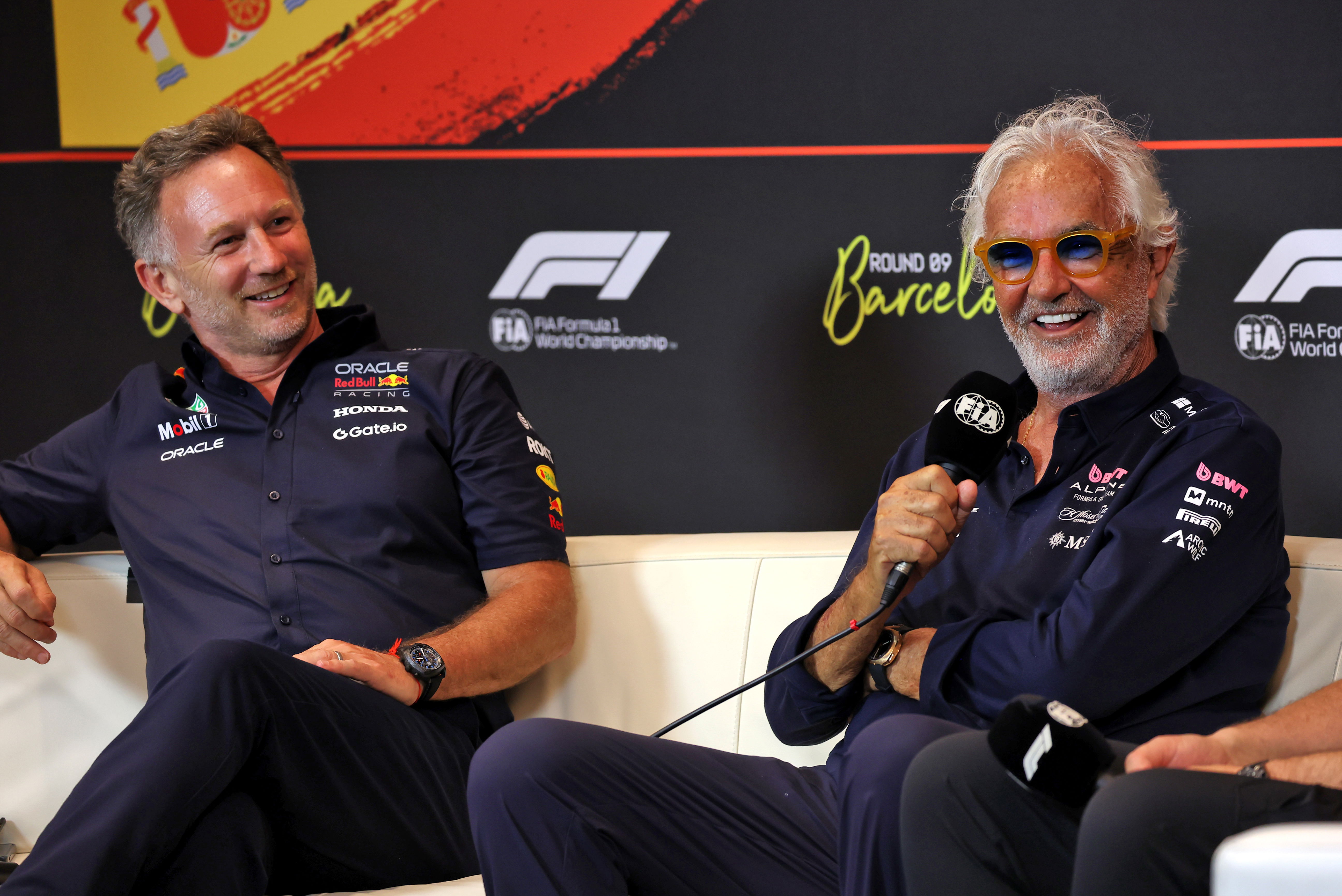 Flavio Briatore Christian Horner