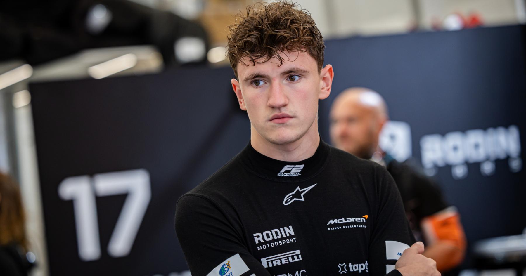 Alex Dunne in talks with F1 team after McLaren exit and Red Bull snub