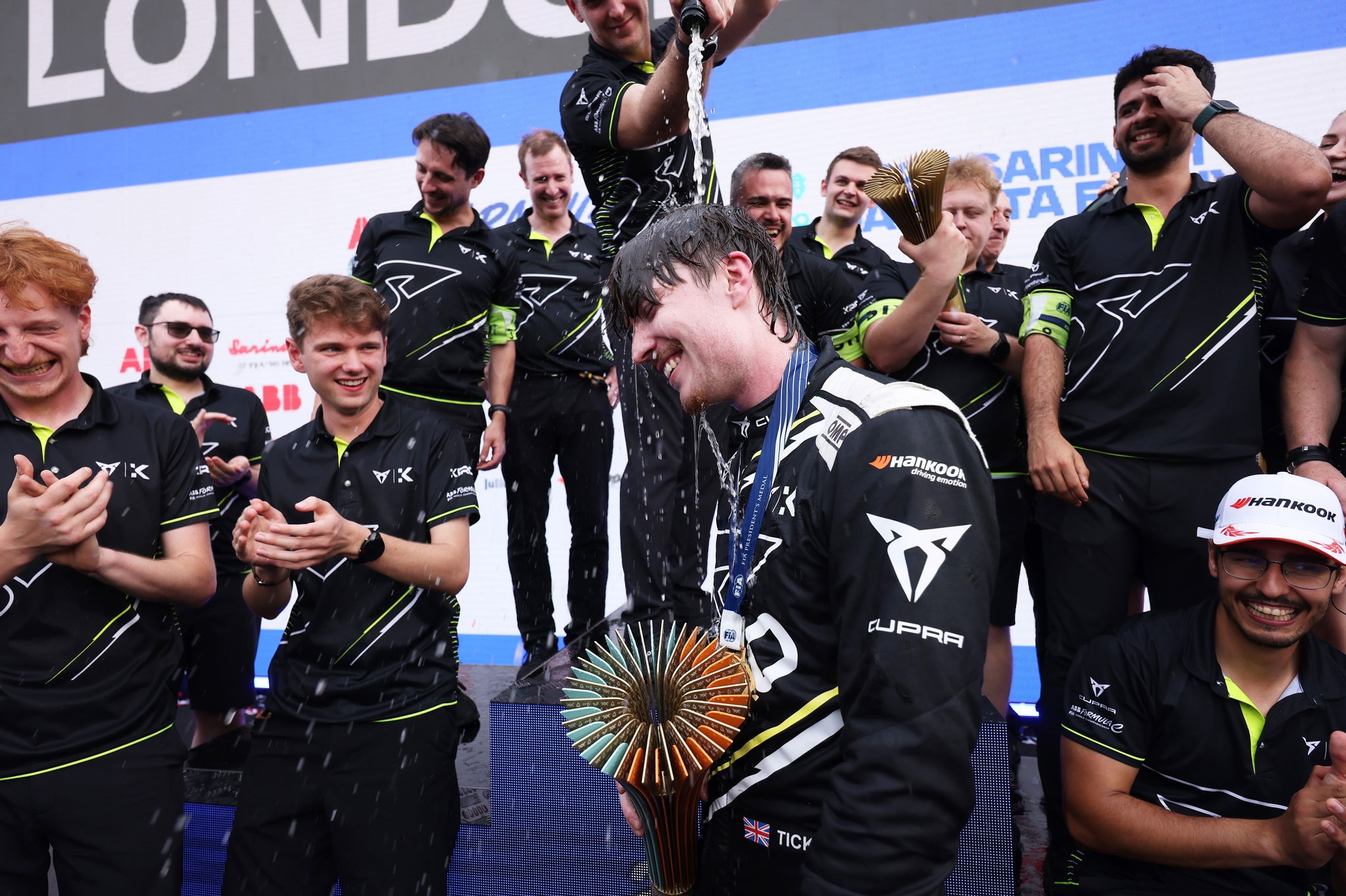 Ticktum Jakarta podium