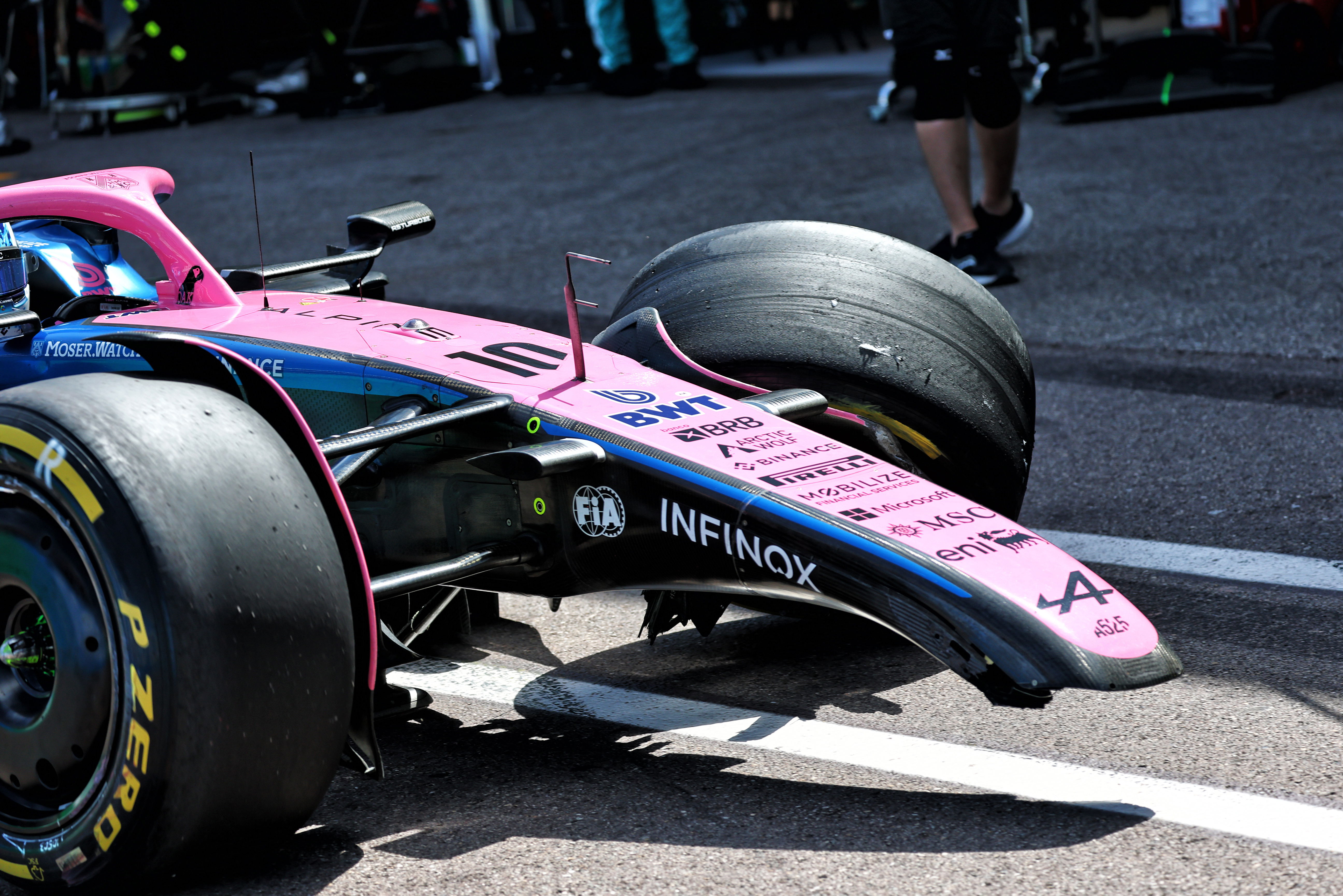 Gasly crash GP Monaco