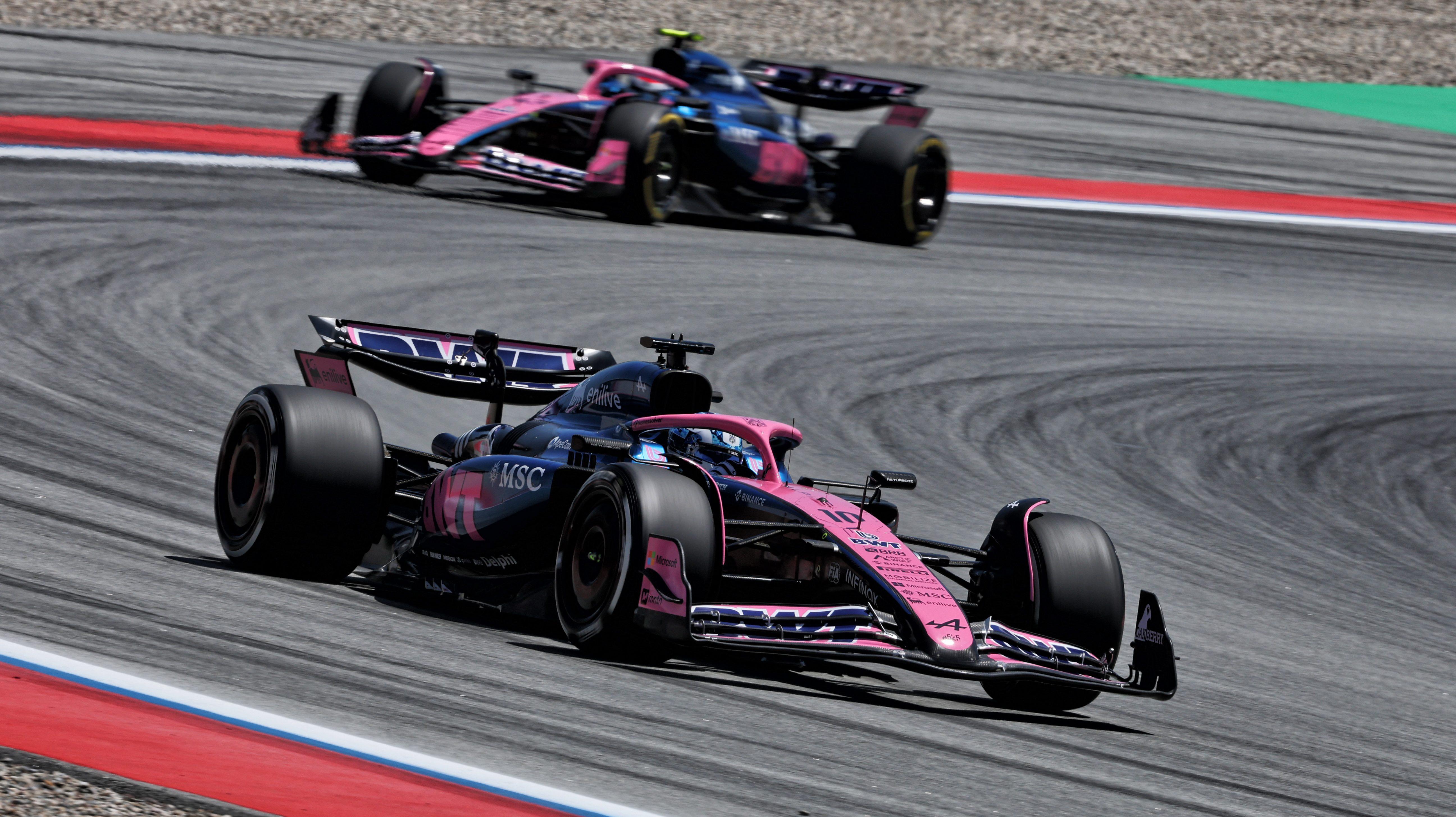 Gasly Colapinto Spain