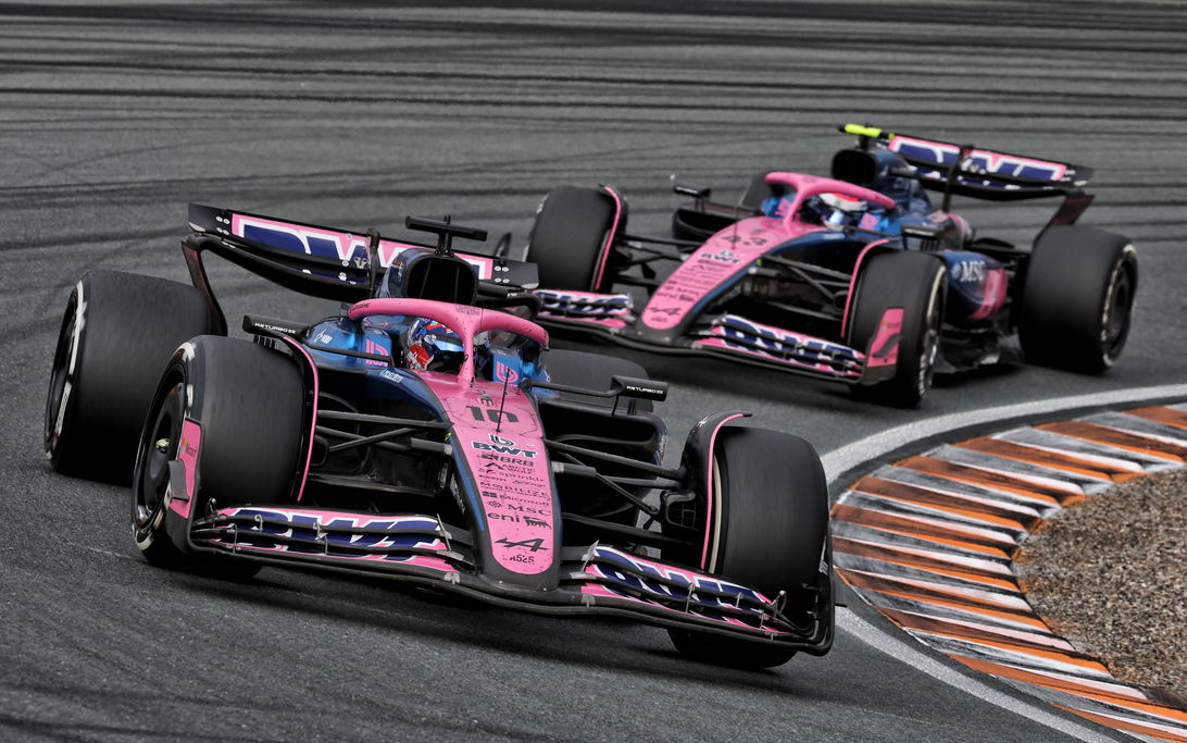 Gasly Zandvoort Race Alpine