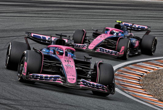 Gasly Zandvoort Race Alpine