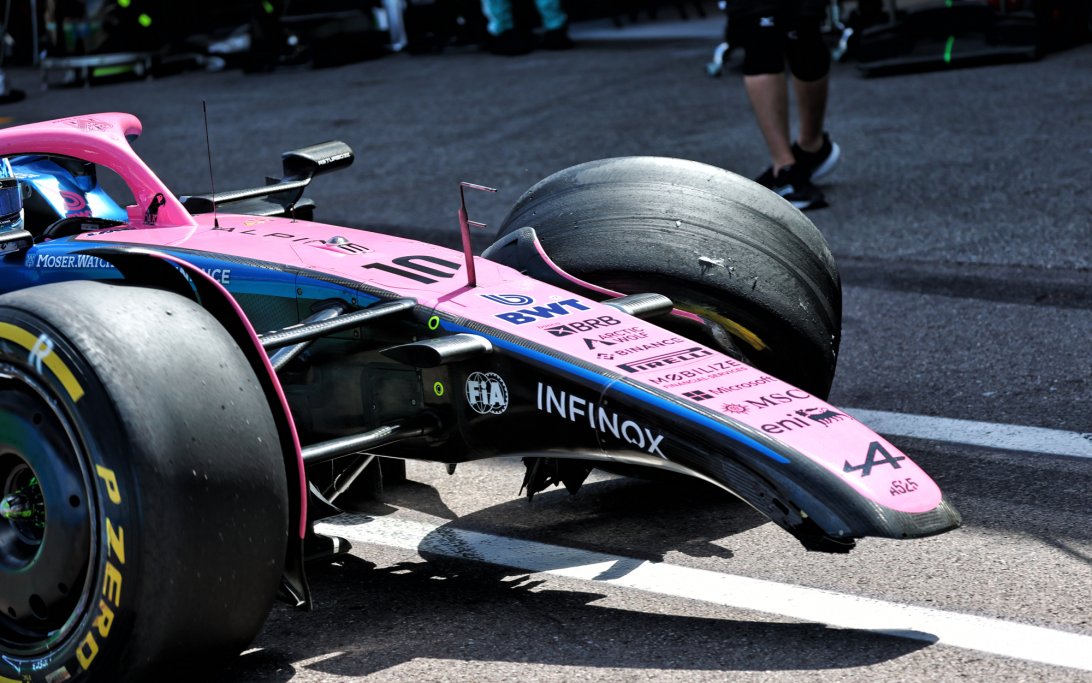 Gasly crash GP Monaco