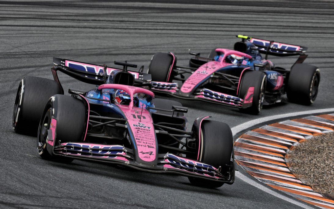 Gasly Zandvoort Race Alpine