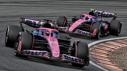 Gasly Zandvoort Race Alpine