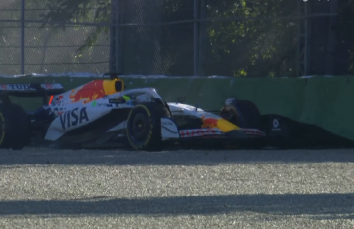 Hadjar screenshot Imola