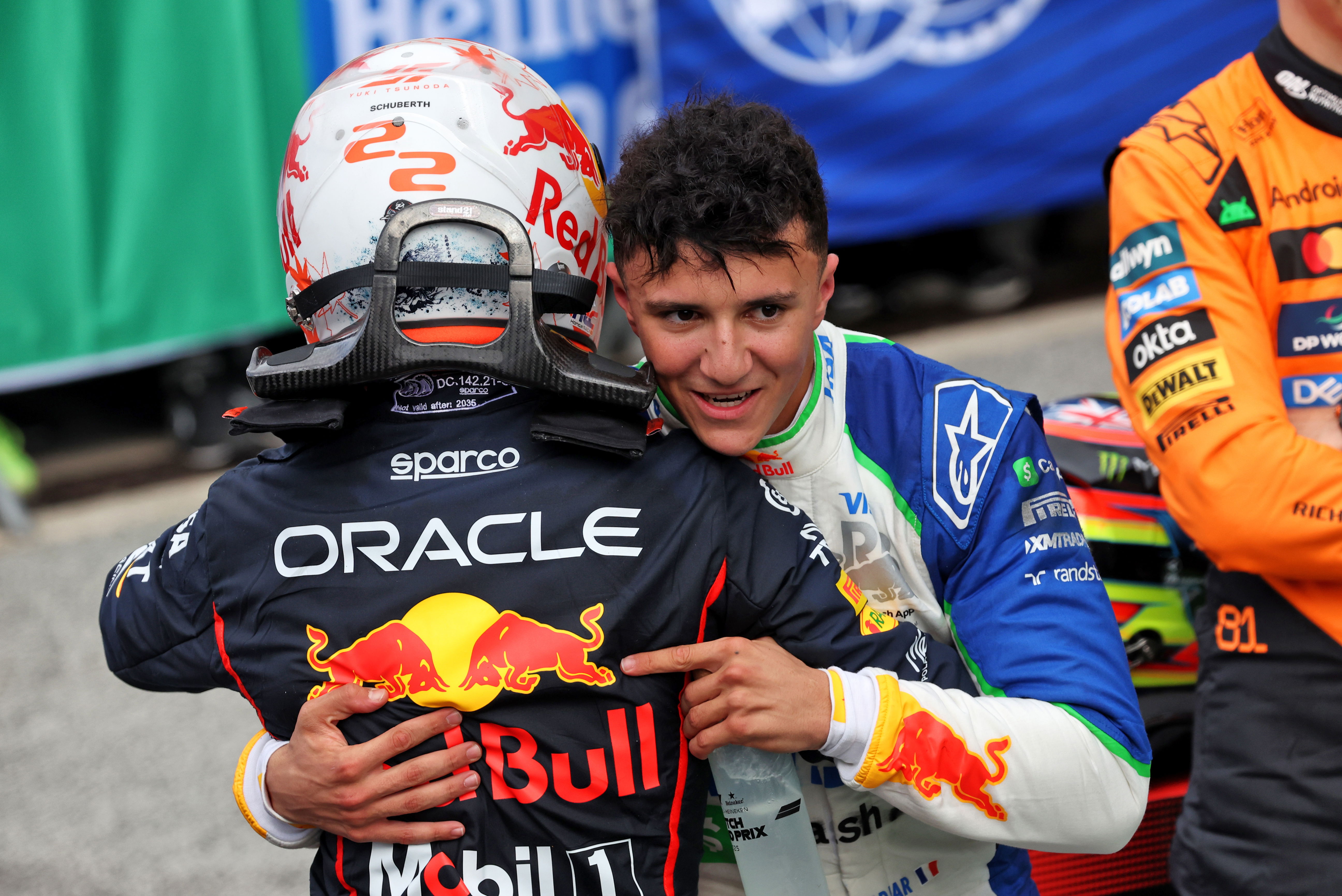 Tsunoda Hadjar Red Bull