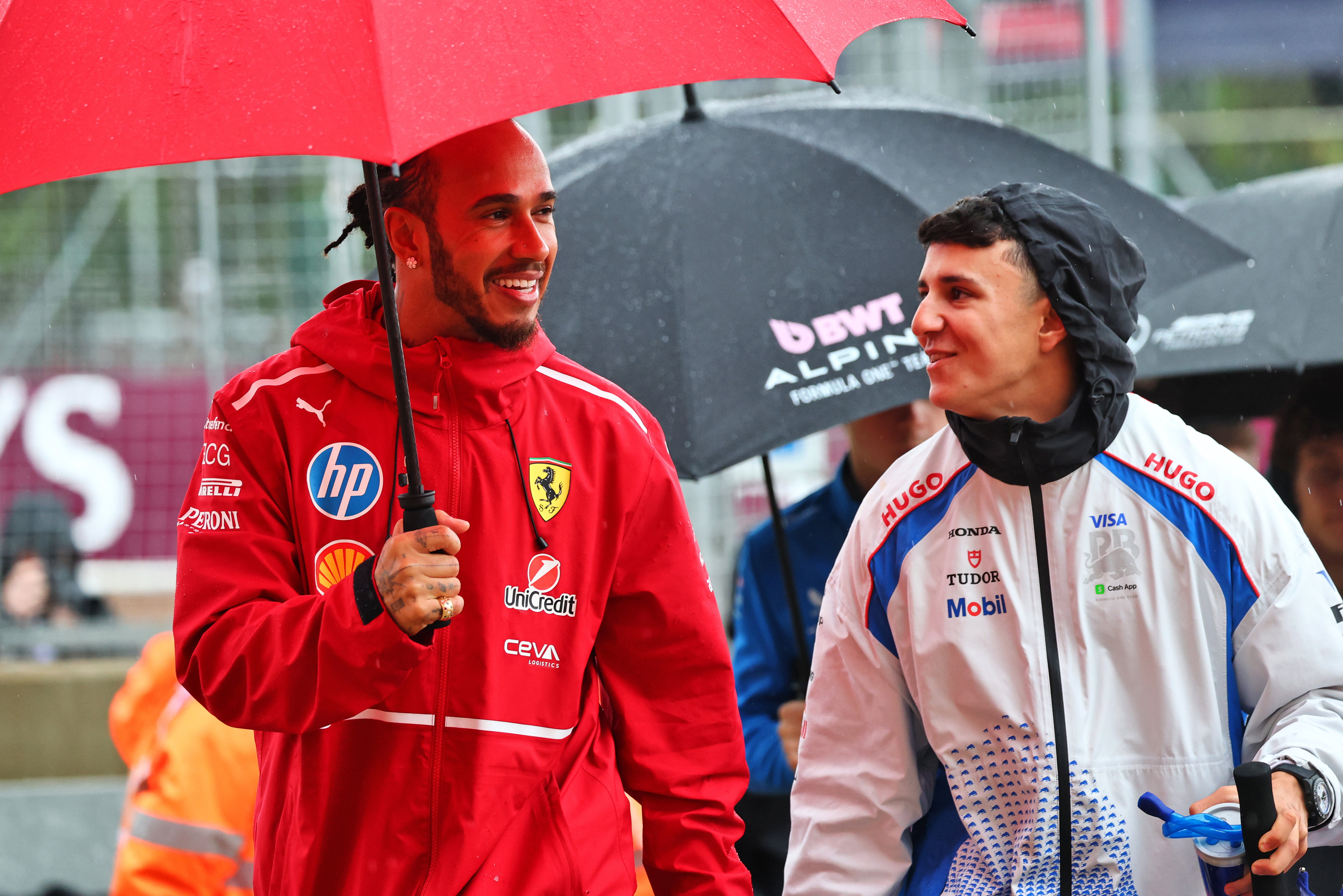 Hadjar Hamilton Silverstone