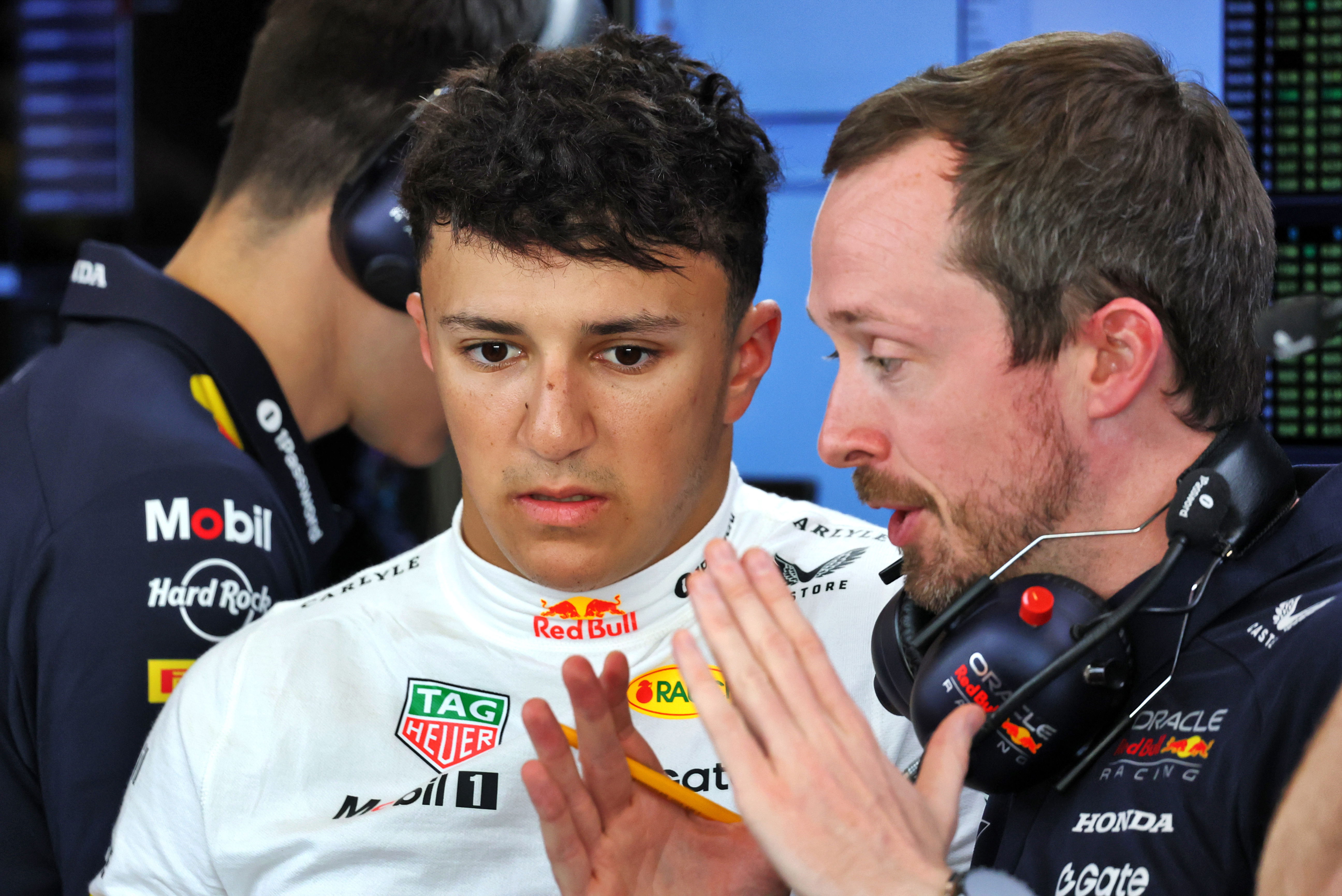 Hadjar Post season Abu Dhabi Red Bull