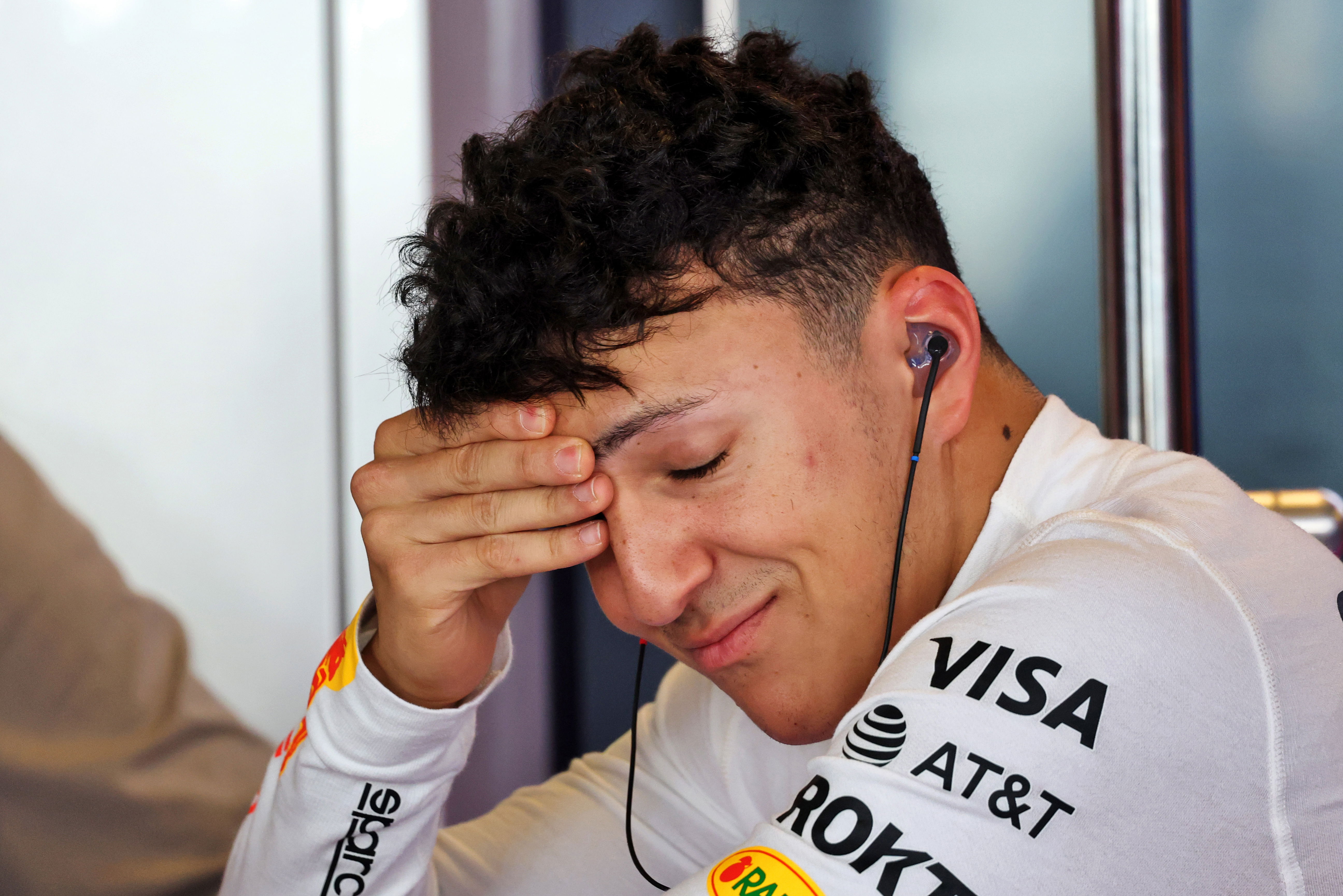 Hadjar Post season Abu Dhabi Red Bull